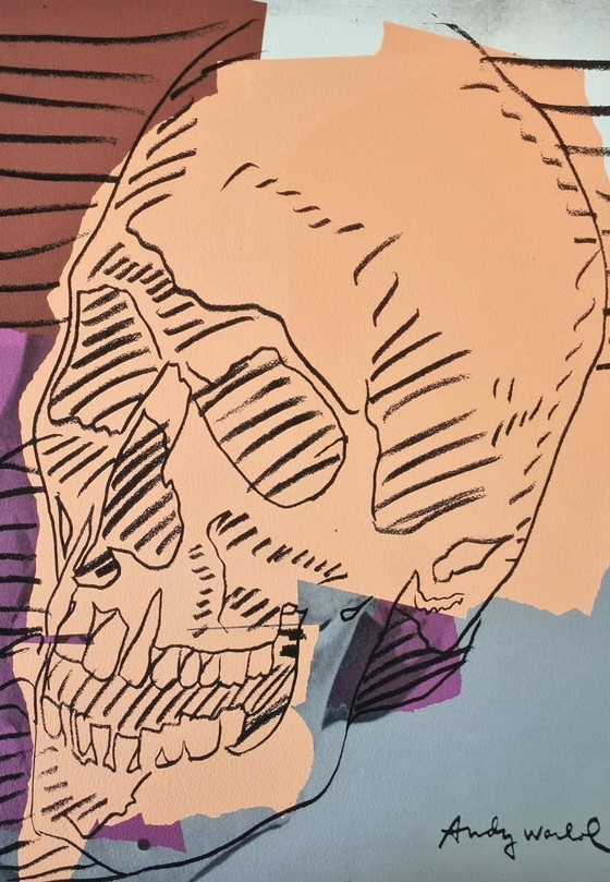 Image 1 of Naar Andy Warhol, Calavera, jaren 1980, lithografie