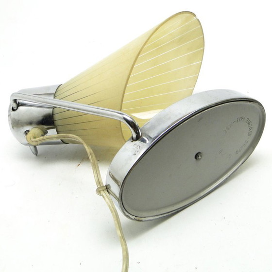 Bedside Table Lamp From Drupol, Former Czechoslovakia, 1950s – Metal, Plastic (photo 6 of 17)