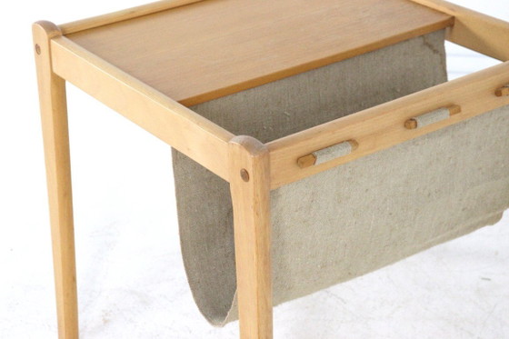 Image 1 of BDRD Furbo portariviste in rovere vintage