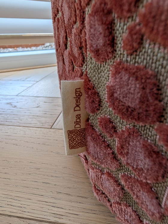 Panther Blossom Pouf Ø60 cm – Footstools & poufs, Textile (photo 4 of 5)