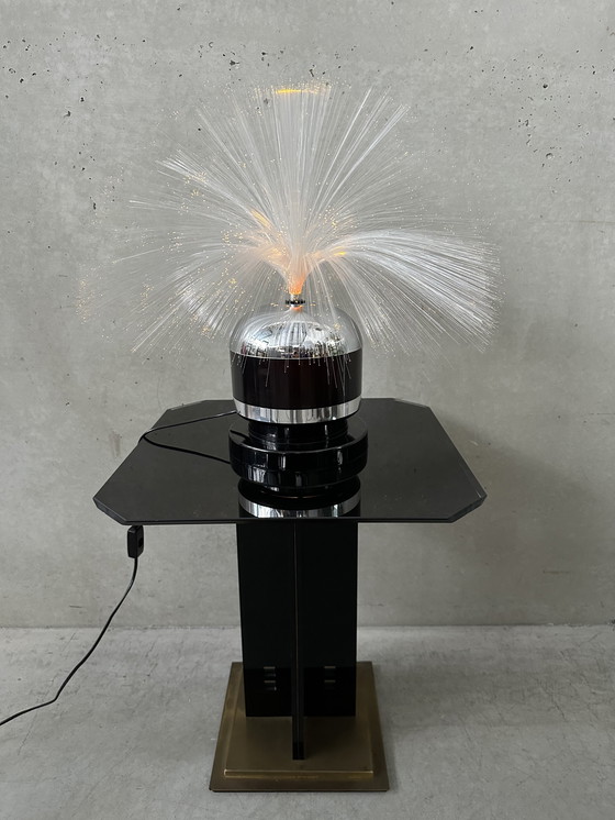 Image 1 of Lampe vintage en fibre de verre multicolore - années 1970