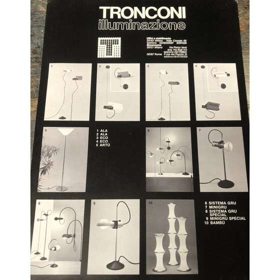 Image 1 of Vintage MiniGru Special lamp by Marianelli and Barbieri for Tronconi Illuminazione, Italy 1970