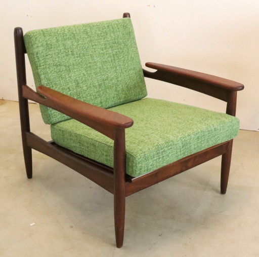 Sillón vintage recién tapizado 'Rozendaal'