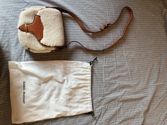 Isabel Marant Botsy Shearling Bag – Shoulder bags, Leather, Wool (photo 3 of 6)