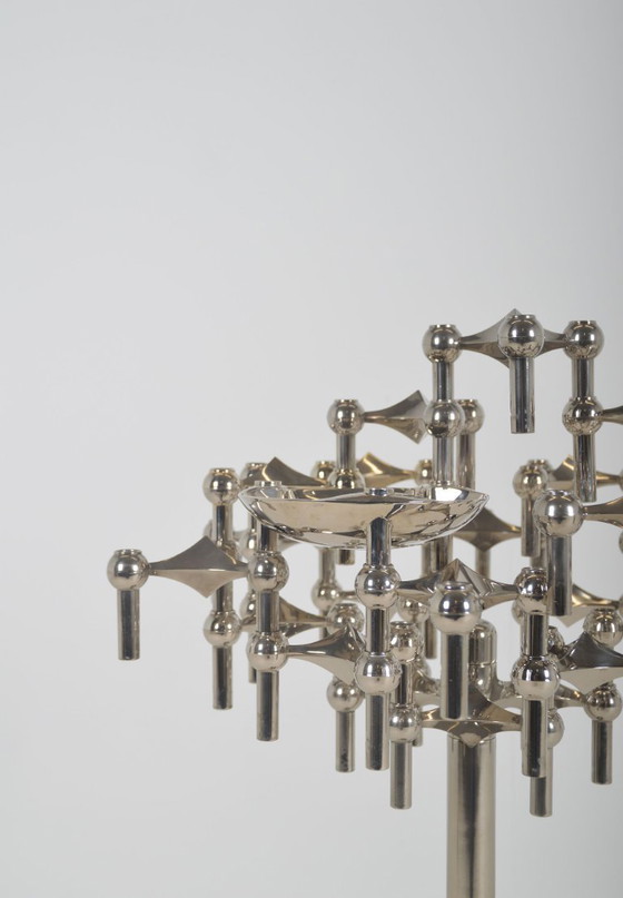 Image 1 of Vintage XL vloerkandelaar van Fritz Nagel voor BMF, jaren '70