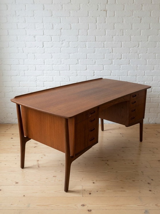 Svend Aage Madsen Teakhouten directiebureau, jaren 60. – HP Hansen, Wood (photo 7 of 11)