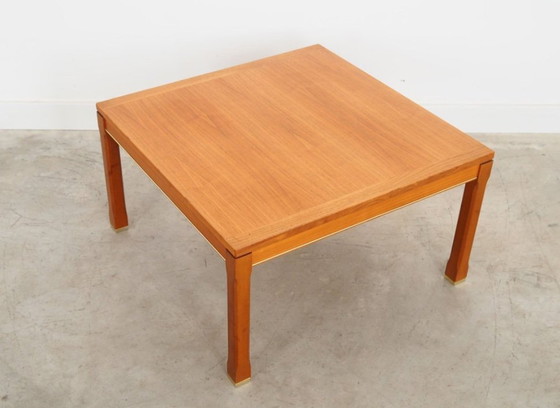 Image 1 of Vintage teak and beech coffee table, Danish design