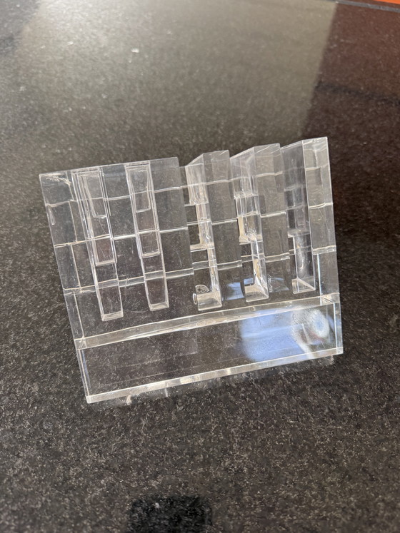 Image 1 of Vintage Guzzini bureau-organizer uit de jaren 80