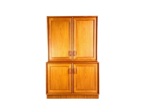 Cómoda vintage de mediados de siglo de Heinrich Riestenpatt RT Furniture de teca