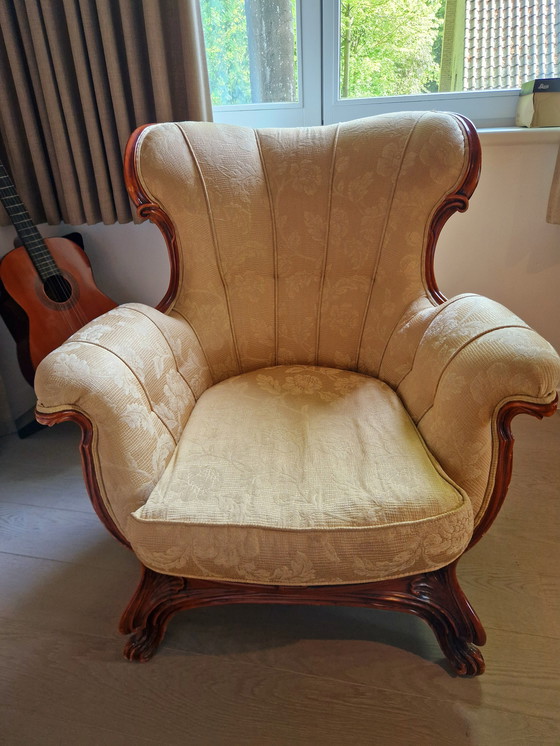 Image 1 of 3 Vintage salonbanken