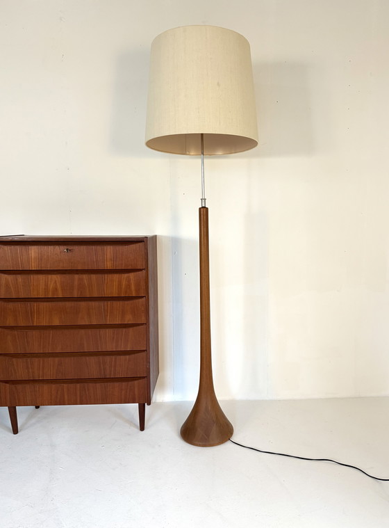 Image 1 of Vintage XL floor lamp 'teardrop', Domus '70