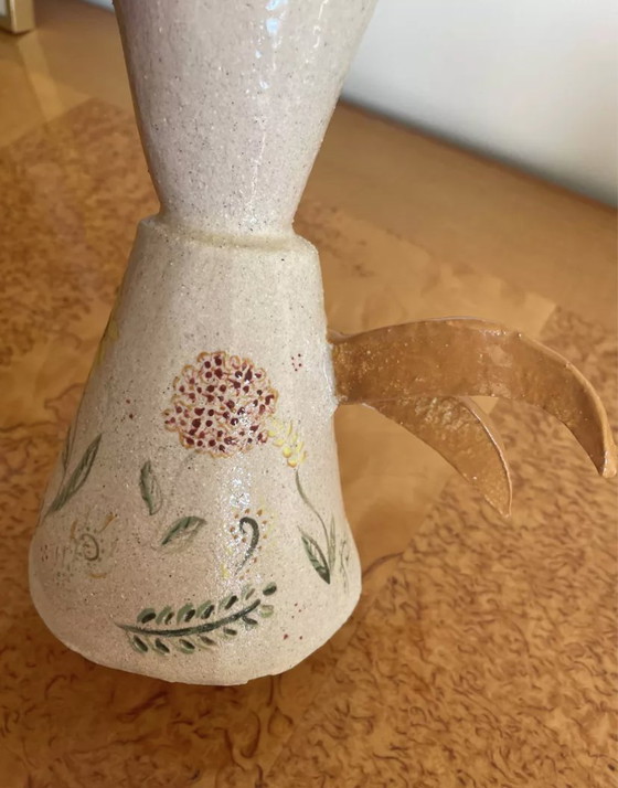 Image 1 of Keramikkrug Bemalt Handwerklich