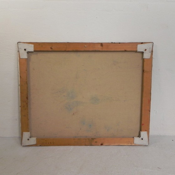 Image 1 of Abstract painting, oil on canvas, 1980s