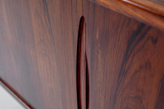 Dressoir ontworpen door Henning Kjaernulf voor Bruno Hansen, Denemarken, jaren 60. – Vitrinekasten, Wood (photo 15 of 20)