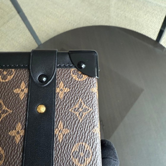 Image 1 of LOUIS VUITTON PETITE MALLE - CANVAS MONOGRAM BOX CROSSBODY
