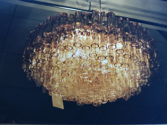 Image 1 of Lampadario Venini originale grande 174 tubi