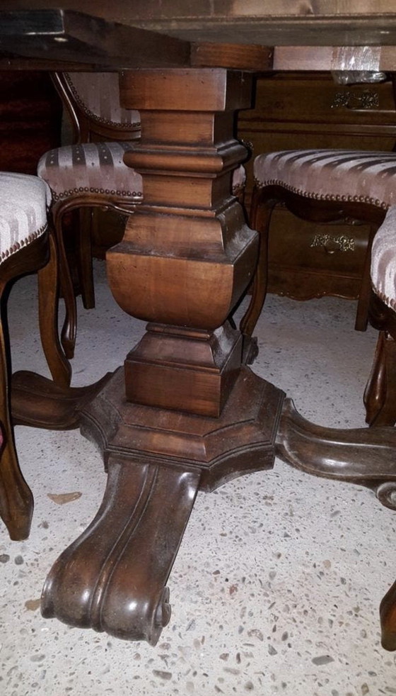 Image 1 of Comedor barroco con 6 sillas
