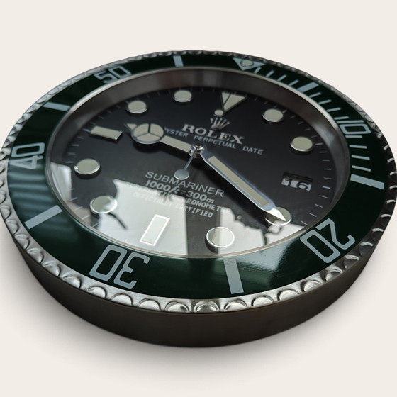 Reloj de pared Rolex Submariner – Objetos decorativos, Metal, Plastic (photo 3 of 10)