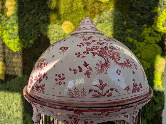 Image 1 of Spaanse porseleinen vogelkooi 