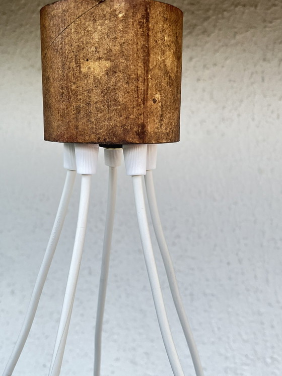 Image 1 of Lustre Scandinave En Teck