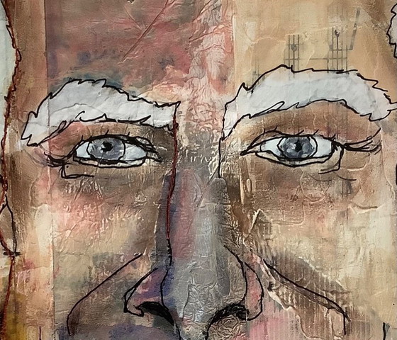 Image 1 of Trudie Snijders "Man with white eyebrows"