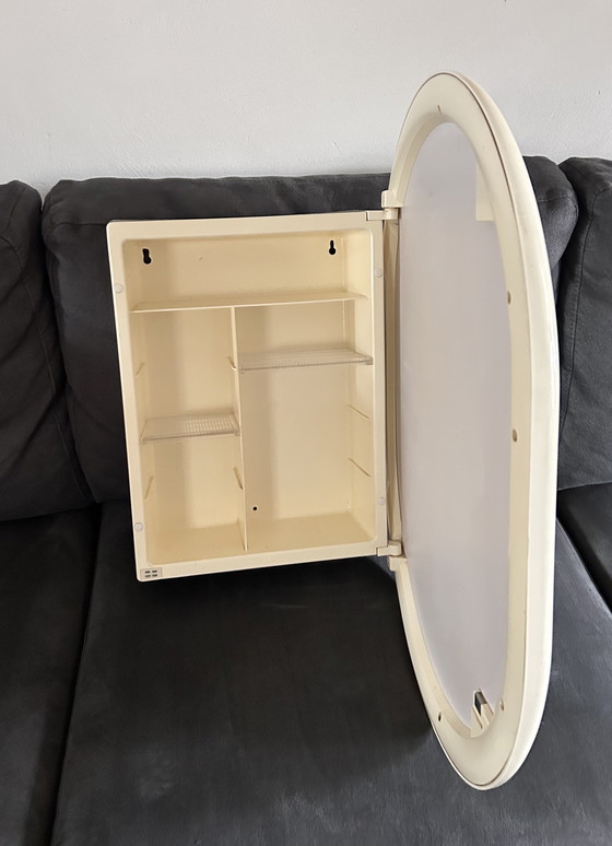 Image 1 of 1970s Vintage Bathroom Mirror with Cabinet