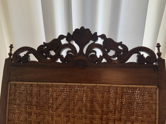 Image 1 of Antique colonial planter's chair from Jakarta (ca. 1920-1930)