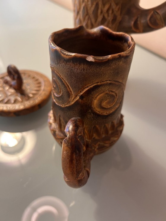 Image 1 of Huguette Bessone ceramic set, 1960s