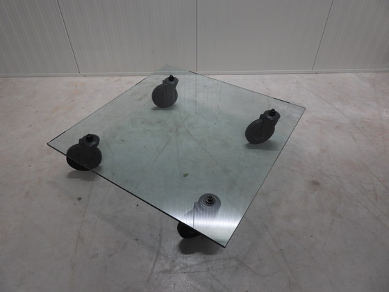 Image 1 of Gae Aulenti for Fontana Arte "Table with Wheels" Italy 1980