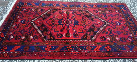Image 1 of Hand-knotted vintage Persian rug 223x132cm
