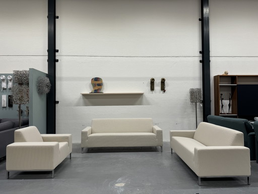 Gelderland 6515 Zithoek 3 & 2,5 Zits + Fauteuil Grape Stof 