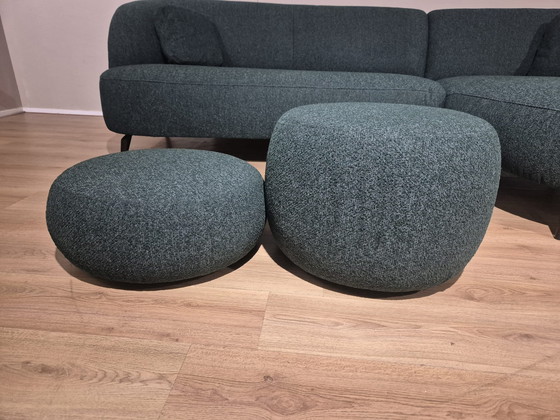 Image 1 of Montel Snake – Ecksofa – Grün – Stoff – Neu