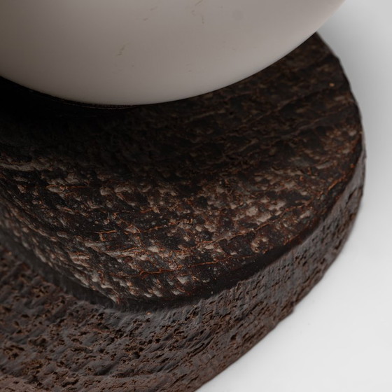 Eartly Ceramic Table Lamp by Doria Leuchten, Germany, 1970s – Glass (photo 11 of 11)
