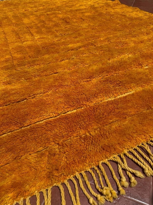 Berber Beni Ouraine tapijt van zuivere Atlaswol, 200x300 cm