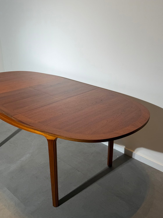 Image 1 of Nathan Extendable Oval Dining Table in Teak