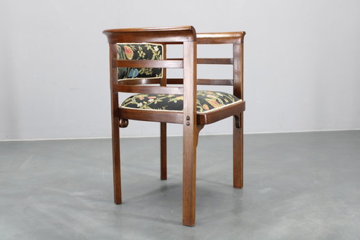 1930s Thonet Restored Armchair, Czechoslovakia