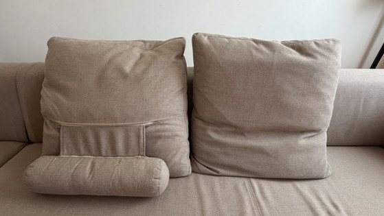 B&B Italia Sofa – SOLO Antonio Citterio - 290 × 230 cm – Corner sofas, Cotton (photo 4 of 7)