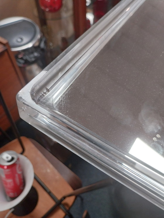 Image 1 of 1 x mirror transparent plastic 1970's France 