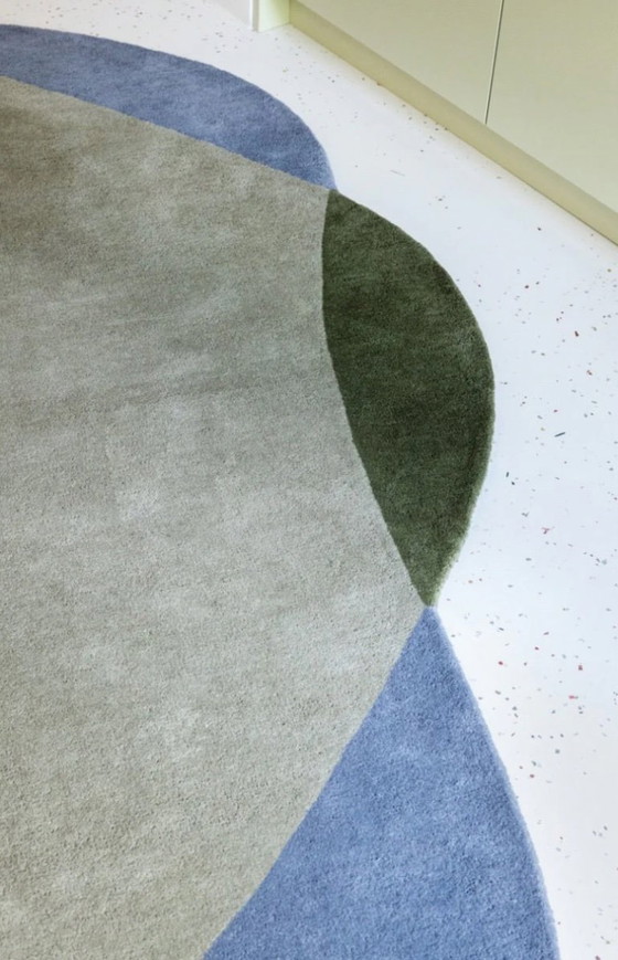 Image 1 of Tappeto Brink & Campman Element Chad Grigio Verde 087704