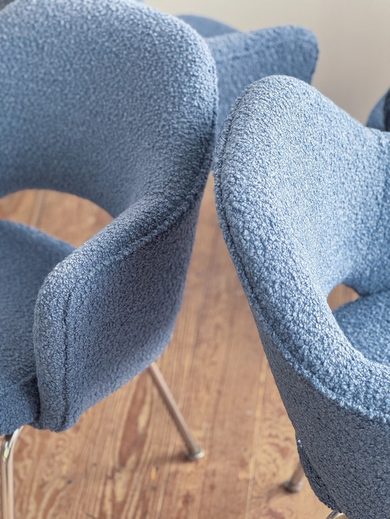 Image 1 of Executive Armchairs by Eero Saarinen for Knoll International, Germany, Set of 6