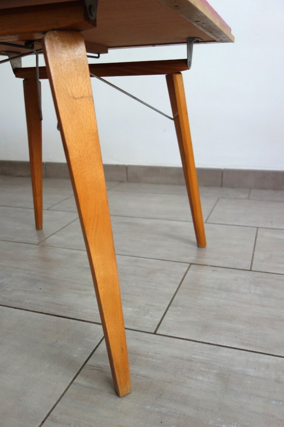 Image 1 of Folding coffee table, Plidéal, 1950s