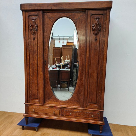 Image 1 of Armadio vintage antico in stile country, armadio smontabile
