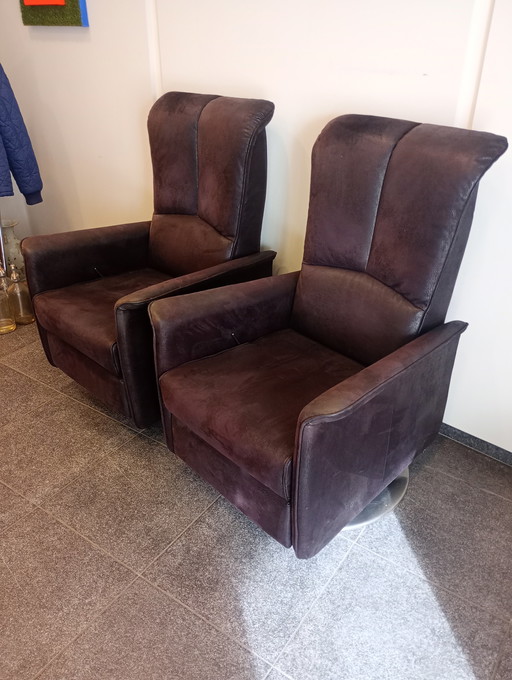 2 asientos relax up2date de cuero nobuk