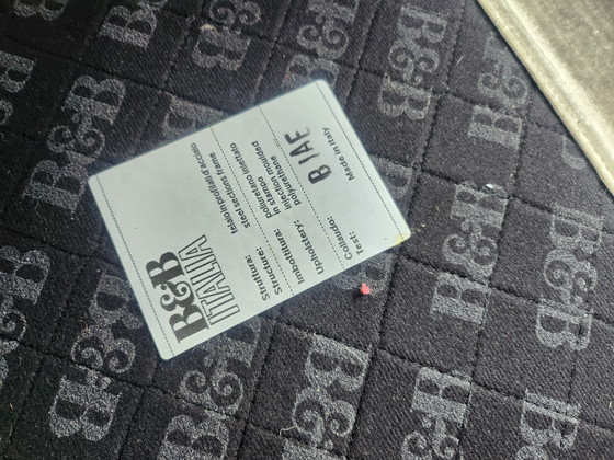 Image 1 of Divano lounge Michel Club di B&B Italia in velluto