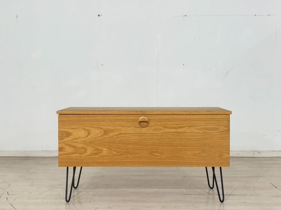 Image 1 of Hellerau dressoir/ladekast serie 427 – design uit het midden van de 20e eeuw
