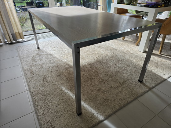 Table de salle à manger design italien – Tables de salle à manger, Aluminium, Wood (photo 6 of 9)