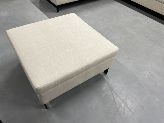 Image 1 of Gelderland 6511 Corner Sofa with Hocker Clara fabric 240x280