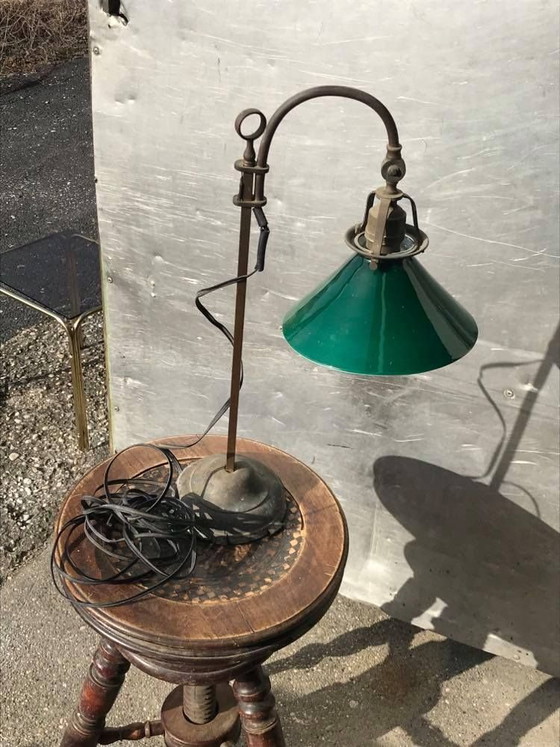 Hungarian Art Deco Table Lamp, 1920s (photo 10 of 10)