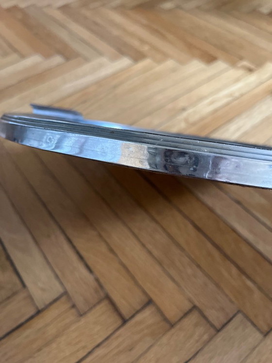 Art Deco spiegel dienblad – Decoratieve objecten, Glass, Chrome (photo 12 of 15)