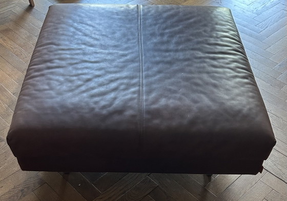 Montis Axel Hocker 95x95x40cm Rancho Siena Cuero – Bancos, Leather (photo 3 of 11)